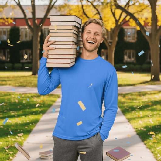 Mannen’s Bella + Canvas Lange Mouw Premium Comfort Tri-Blend Shirt