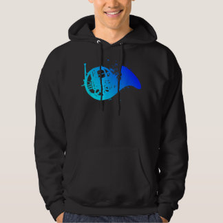 Mannen_s bos hornhoornaars vrouw hoodie