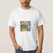 Mannen’s Value T-shirt – Prayagraj Mahakumbh 2025 (Voorkant)
