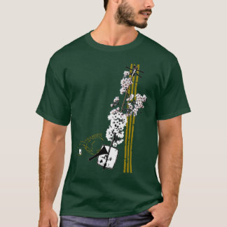 Mannen Sakura Shamisen T-shirt