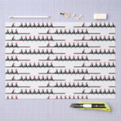 Mannen Santa Hat Roeiers Crew Team #4 Tissuepapier (Craft)