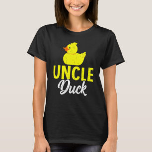 Mannen schattige eendjes eendjes uncle eendje vade t-shirt