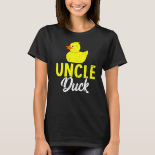Mannen schattige eendjes eendjes uncle eendje vade t-shirt