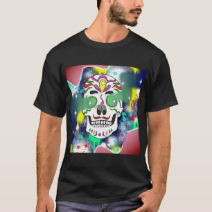 Mannen Schedeltekening T-shirt