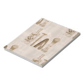 mannen scheerbeurt notitieblok (Linkerzijde)