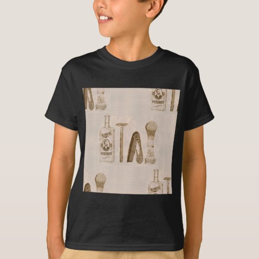 mannen scheerbeurt t-shirt (Voorkant)