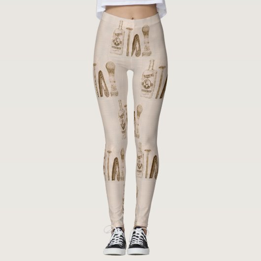 mannen scheerleggings leggings (Voorkant)