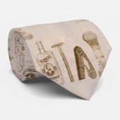 mannen scheermesslijtstropdas stropdas (Opgerold)