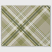 mannen schenken drab olijfgaarden en beige masculi cadeaupapier (Vlak)