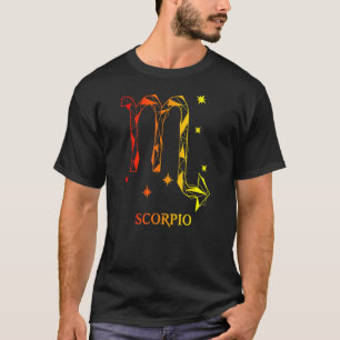 Mannen Scorpio Zodiac 1 T-shirt