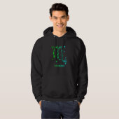 Mannen Scorpio Zodiac Hoodie (Voorkant volledig)