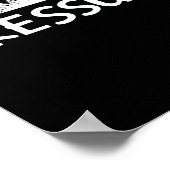 Mannen Scuba-duikende Humor Scuba-duiker Poster (Hoek)