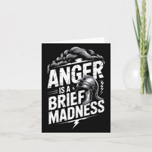 Mannen Seneca Stoïcijnse filosoof citaat Motivatie Kaart