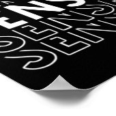 Mannen Sensei Martial Arts Karate Judo Training Co Poster (Hoek)