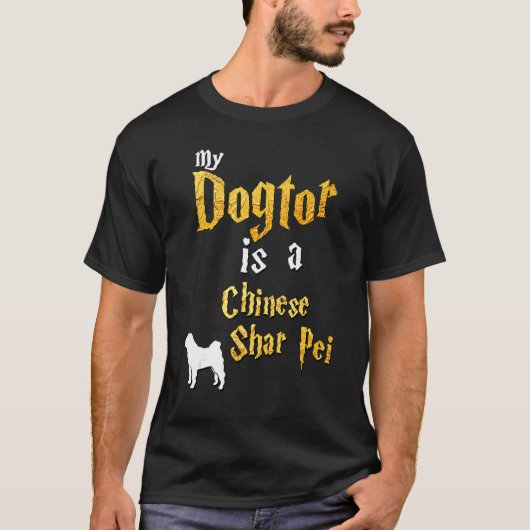 Mannen Shar Pei Shar Pei T-shirt (Voorkant)
