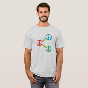 Mannen Share Peace T-shirt