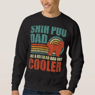Mannen Shih Poo Pap Als een gewone Pap Maar Cooler Trui