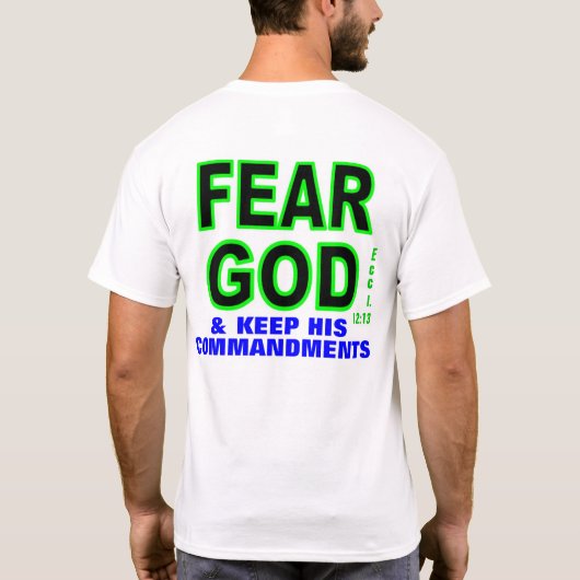 Mannen Shirt (Achterkant)