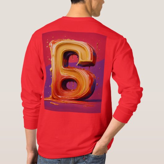Mannen shirt (Achterkant)