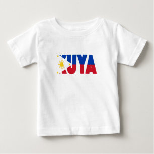 Mannen Shirt Big Brother Filipino Kuya Flag