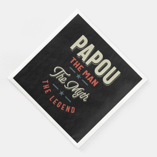 Mannen Shirt Gift: Het Man De Mina De Legende Servet (Hoek)