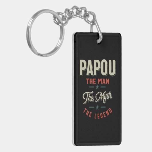 Mannen Shirt Gift: Het Man De Mina De Legende Sleutelhanger (Voorkant Links)