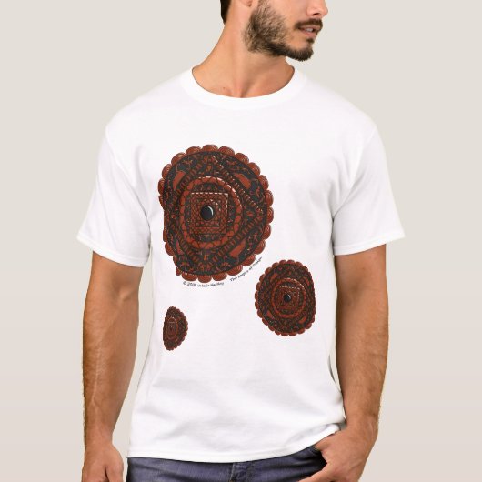 Mannen Shirt Leo Mandala (Voorkant)