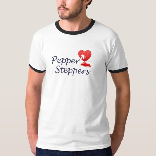 Mannen shirt met kleur (Voorkant)