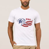 Mannen Shirt Military Eagle (Voorkant)