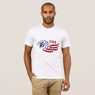 Mannen Shirt Military Eagle