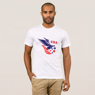 Mannen Shirt Military Eagle
