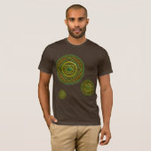 Mannen Shirt Taurus Mandala (Voorkant volledig)