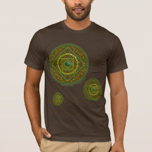 Mannen Shirt Taurus Mandala