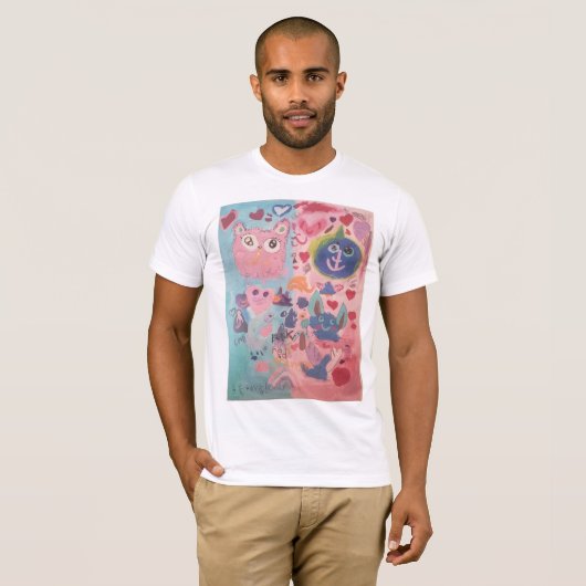 Mannen Shirt TLS Ava-ontwerp (Voorkant volledig)