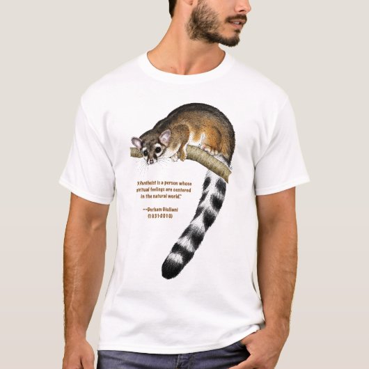 Mannen Shirt van ringloopkatten (Voorkant)