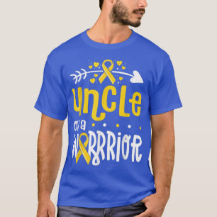 Mannen Shirt voor kinderkanker Oom van A W