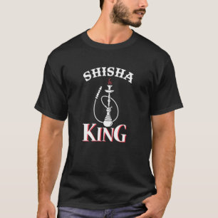 Mannen shisha Bar King Water Pipe Tobacco Smoking  T-shirt