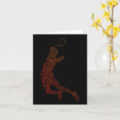 Mannen Shuttle Badminton Squash Badmintonspeler Kaart (Gele Bloem)