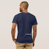 Mannen Sjabloon TShirts back print benella canvas (Achterkant volledig)