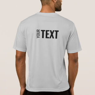 Mannen Sjabloon voor achterzijafdrukken Moderne sp T-shirt