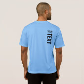 Mannen Sjabloon voor sportkleding - Tek ActiveShar T-shirt (Achterkant volledig)