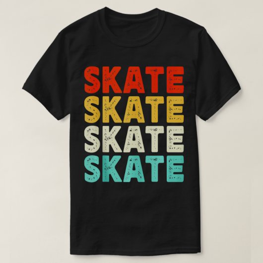 Mannen skateboarder skateboard liefhebbers skatebo t-shirt (Design voorkant)
