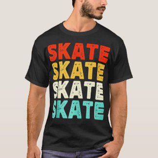 Mannen skateboarder skateboard liefhebbers skatebo t-shirt