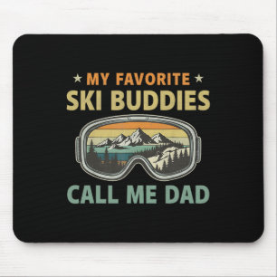 Mannen Skiën Mijn favoriete ski-makkers noemen me Muismat