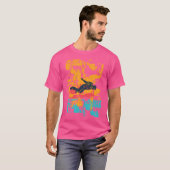 Mannen Skydiver Skydiving T-shirt (Voorkant volledig)