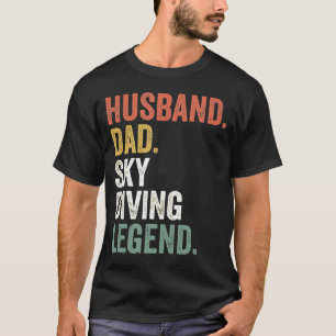Mannen Skydiving voor Men S Skydiver Pap T-shirt