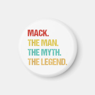 Mannen slaan het Man de mythe de leeuw in Magneet