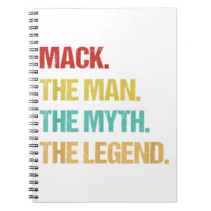 Mannen slaan het Man de mythe de leeuw in Notitieboek