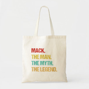 Mannen slaan het Man de mythe de leeuw in Tote Bag