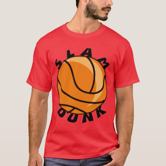 MANNEN SLAM DUNK T-SHIRT (Voorkant)